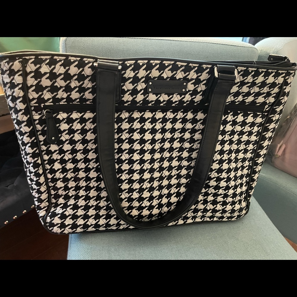 Vera Bradley Houndstooth Work/Computer Bag